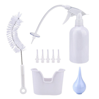 Kit de retrait de cire doreille Système de bouteilles de lave-oreilles pour irrigation des oreilles pour ensemble d