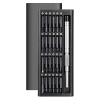 Kit de réparation de boîtier en alliage daluminium pour tournevis de précision magnétique multi-outils 25 en 1