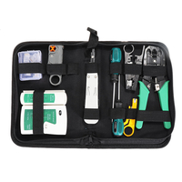 Kit de réparation de réseau 2KT-2170 Testeur de câble de réseau Test Pince coupante Combinaison manuelle Ensemble d