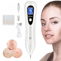 Kit de réparation détiquette de peau taupe portative enlever léquipement de beauté professionnel de stylo