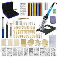 Kit de soudure de fer à souder électrique de température réglable de 130 PCS 220V / 110V 60W