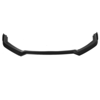 Kit de spoiler de corps de lèvre de pare-chocs avant noir mat pour Honda Civic 2019-2020