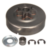 Kit de support de pignon de tambour dembrayage de 3/8 7T pour Stihl 029 039 MS290 MS310 MS390 11256402004 Scie à ch