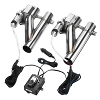 Kit de système de soupape de coupure en E pour tuyau de descente déchappement électrique de 2 "/2, 25" / 2, 5 &