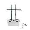 Kit de système hydroponique 5 trous pot de pépinière plantation de semis ensemble de culture