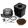 Kit de système hydroponique de barils de plantation de culture sans sol de 15 L avec pompe à air de 2, 5 W
