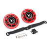 Kit de tonalités de sifflement électrique compactes pour support de gril 12V 139dB pour cor forte,  SUBARU Impreza WRX ST