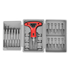 Kit de tournevis à clé à cliquet Outil de réparation de ménage bricolage Boîte à outils de combinaison multifonctionnell