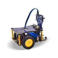 Kit de voiture intelligent Micro: bit pour Robot éducatif STEAM de programmation graphique Python avec/sans carte mère