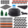 Kit dégouttement darrosage de tube de distribution vide automatique de 1/4 "15M Micro système dirrigation