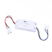 Kit dinterrupteur déclairage sans fil KTNNKG pour lampes ventilateurs appareils 433 Mhz récepteur RF par défau