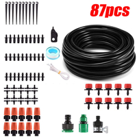 Kit dirrigation par eau 5M Micro système darrosage goutte à goutte ensemble de jardin de plantes automatique