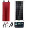 Kit donduleur de système dalimentation solaire 10A/30A / 60A / 100A Régulateur de charge 2000W Ensemble d