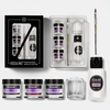 Kit dongle en acrylique pour ensemble de manucure Extension de poudre de décoration dart dongle ensemble