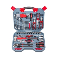 Kit doutils à main de mécanicien Hi-Spec 81 pièces ensemble doutils ensemble doutils de combinaison de cl