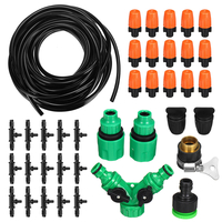 Kit doutils darrosage automatique de jardin de plantes de système dirrigation micro-goutte à goutte de 15