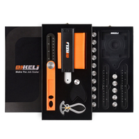 Kit doutils de bricolage multi-projets,  jauge de Contour duplicateur,  règle de mesure dangle coulissant 4-6-12