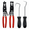 Kit doutils de carrosserie automatique Pince de serrage de fil dacier Ensemble doutils Pince de retrait d