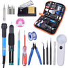Kit doutils de fer à souder à température réglable 60W 220V avec support de fer à souder pour pompe à dessouder