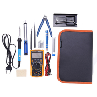 Kit doutils de fer à souder à température réglable XL830L Multimètre numérique avec 5 Pcs