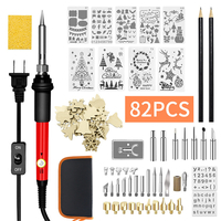 Kit doutils de fer à souder électrique Ensemble de multimètre doutil de soudage 80W / 60W