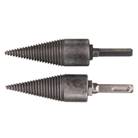 Kit doutils de forage à cône en bois à tige hexagonale/poignée carrée