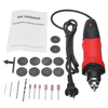 Kit doutils de gravure de ponçage rotatoire polonaise de vitesse variable de broyeur électrique de 450W 220V