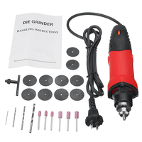 Kit doutils de gravure de ponçage rotatoire polonaise de vitesse variable de broyeur électrique de 450W 220V