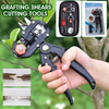Kit doutils de greffage de jardin 10mm arbre fruitier Pro sécateur outils de coupe ciseaux