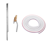 Kit doutils de nettoyage de décapant de peinture de tuyau de nettoyeur haute pression de prise de 1/4 pouce 260BAR