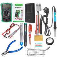 Kit doutils de pince multimètre pour fer à souder à température réglable électrique 110V / 220V 60W