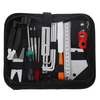 Kit doutils de réparation de guitare guitare acoustique électrique ukulélé réparation de maintenance Kit dacce