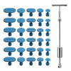 Kit doutils de réparation indolore de dent de voiture 30PCS tirant les onglets avec lextracteur sans peinture