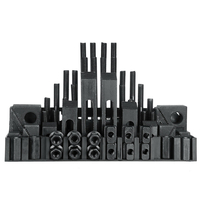 Kit doutils de serrage 58pcs pour fraiser / percer M12 goujons 14mm bloc fente bloc bloc