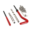 Kit doutils dinsertion de recul avec réparation de filetage Helicoil,  25 pièces