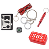 Kit doutils déquipement durgence SOS Boîte de premiers soins Fournitures de pêche Équipement de survie en