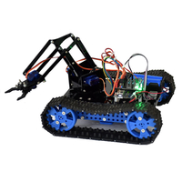 Kit éducatif de réservoir de bras de voiture de robot intelligent RC programmable BRICOLAGE VAPEUR