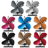 Kit EcoFan de cheminée à économie dénergie de moteur à moteur thermique à 4 feuilles de 1350 tr / min
