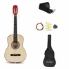 Kit guitare classique 38 pouces pour débutant avec sac,  sangle,  médiator et cordes