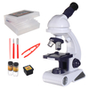 Kit microscope biologique enfants école jouets éducatifs enfants cadeau 80x - 450x