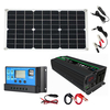 Kit onduleur solaire IPRee® 8000W Système dalimentation solaire 1300W avec panneau solaire 18W 30A Contrôleur solai