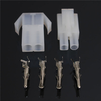 Kit remplacement moto batterie chargeur adaptateur 2 voies de goupille connecteur