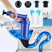 Kitchen Toilet Sewer Dredge Hand-Crank Pipe Toilet Toilet Kitchen Dredge Professional Drain Cleaner Kit