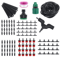 Kits automatiques de système dirrigation par égouttement de leau de minuterie automatique de 10/20 / 25M pour
