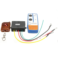 Kits de contrôleur de porte-clés à distance sans fil de treuil 12V 75ft pour trucs de tuff