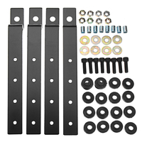 Kits de support en métal pour installation de sacoches latérales arrière de moto