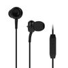 KIVEE MT02 3, 5 mm filaire contrôle écouteurs intra-auriculaires HiFi HD écouteurs vocaux avec micro pour PC ordinateur p