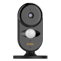 KiVOS KVA007 Mini caméra Wifi 720P HD 130° Wide View App Control IR Alarme sans fil à distance