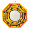 KiWarm Chinois Feng Shui Vintage Chanceux FengShui Dent Convexe Bagua Chinois FengShui Miroir Tao ste Énergie Décoration