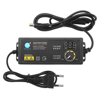KJS-1509 3-12V 5A Adaptateur secteur Adaptateur de tension réglable LED Affichage Alimentation à découpage